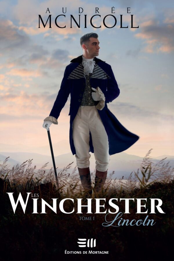 Couverture : Les Winchester tome 1 - Lincoln, par Audrée Mc Nicoll. Roman publié aux Éditions de Mortagne.