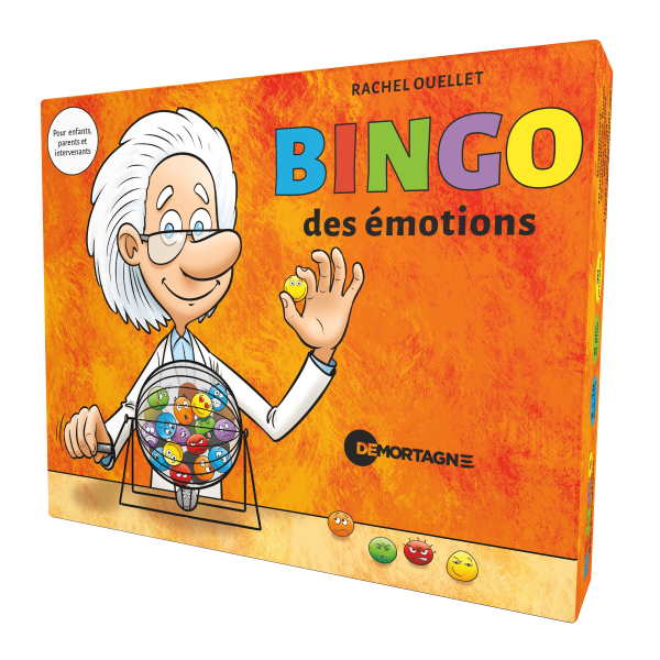 Coffret : Le bingo des émotions, créé par Rachel Ouellet
