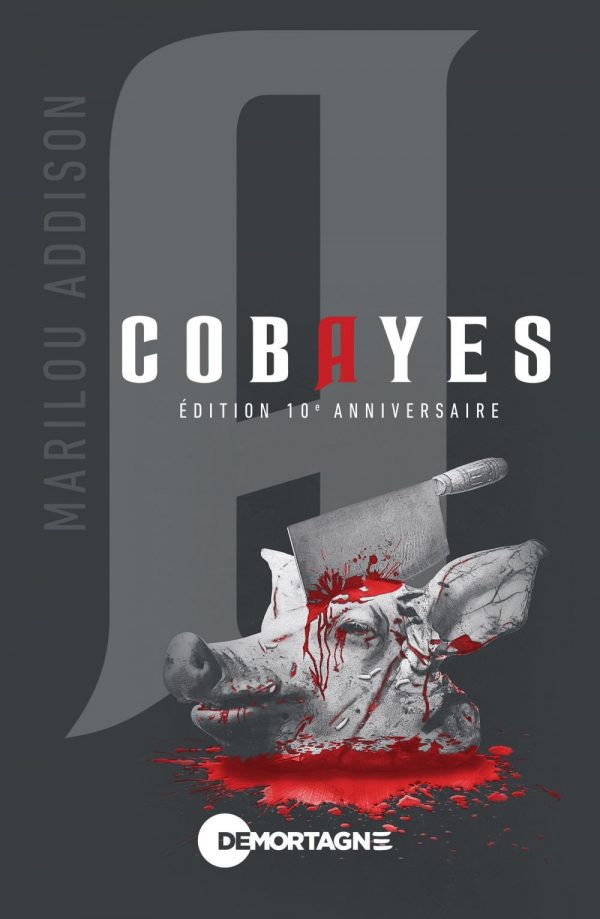 Couverture : COBAYES - Anita, par Marilou Addison. Roman publié aux Éditions de Mortagne.